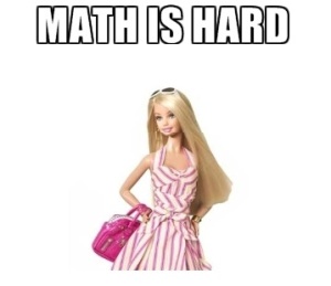 Math is Hard Barbie